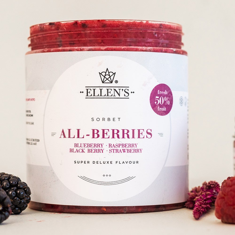 ALL-BERRIES (SORBET) – Raspberry, Blackberry, Blueberry, Strawberry